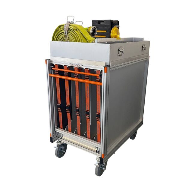 RC-Schlauch Standard 3 

- Inkl. geschweister Alubox für div. Zubehör
- Inkl. Richtungsfeststeller
- Inkl. Gerätebeschriftung 
- Inkl. Beladeplan

#rcschlauch  #contitec #contiteccontainer #flexibelgenug #feuerwehr #technischeshilfswerk #firefighting #rollcontainer #rollonrolloff #ukfirefighters #ukfirefighter #rollercontainer #fireequipment #firefighter #collapsiblecontainer #消防处 #Brandvæsen #brandweer #fajrobrigado #palokunta #pompiers #brannvesenet #brandkå